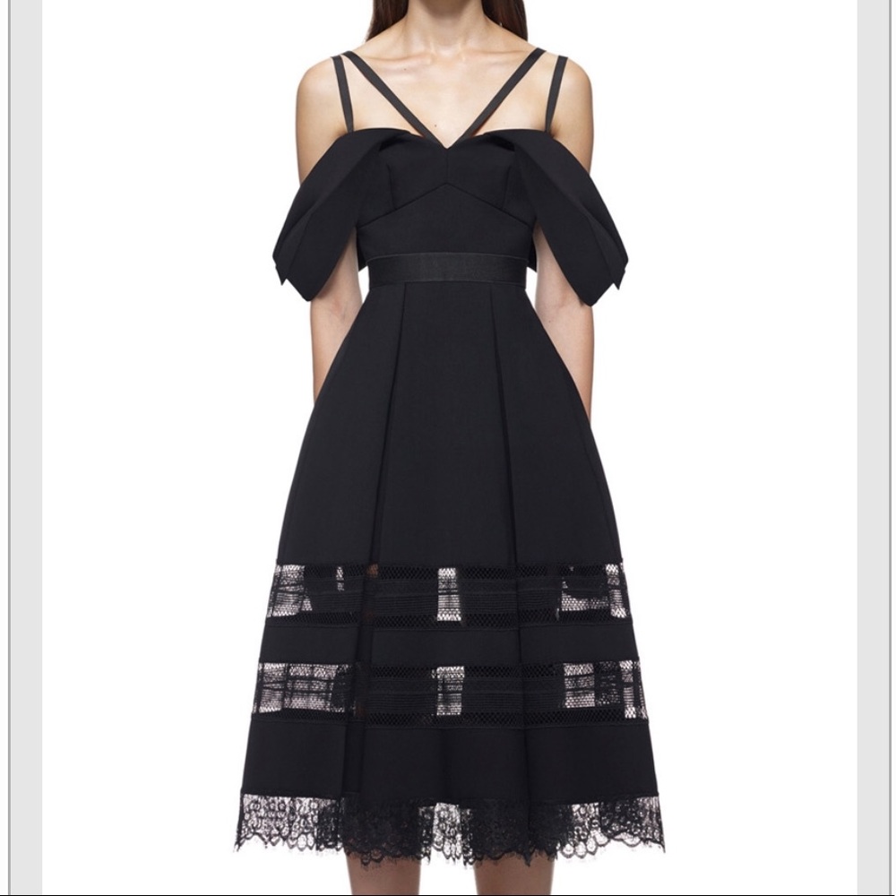 Self Portrait Off the Shoulder Dress